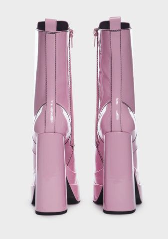 Dollhouse From Hell Platform Boots