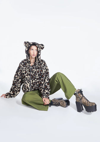 It's A Fuzzy Story Hooded Jacket