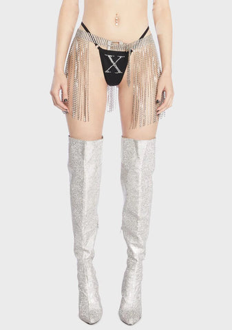 Deja Vu Rhinestone Belt