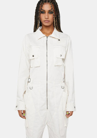 Compression Unisex Cargo Jumpsuit