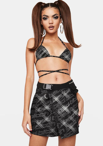 Baddie Mentality Mini Skirt