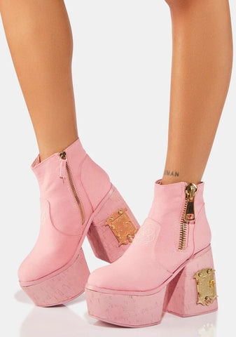 Sweet Voyage Platform Boots