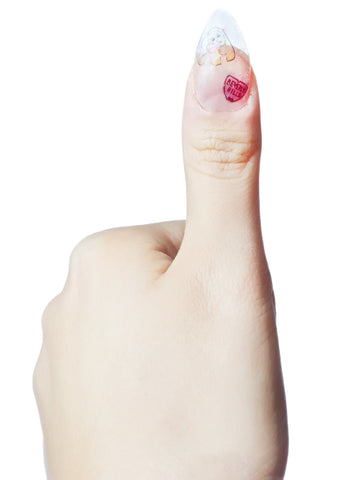 Ugh As If Nail Decals