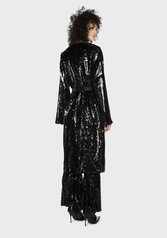 Sass The Night Sequin Duster