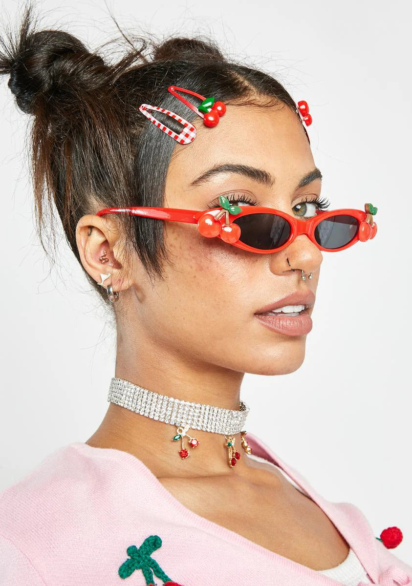Juicy Cherry Sweet Selection Sunglasses