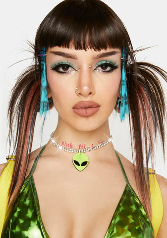 Lush We Sparkle Like Stars Alien Choker
