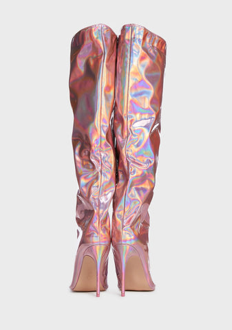 Wide Fit Independent Knee-High Boots