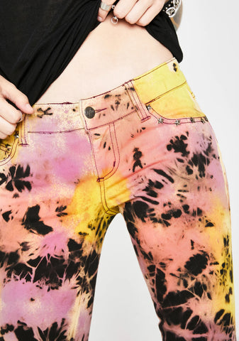 Tie Dye Jeans