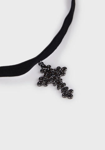 Mysterious Ways Velvet Choker