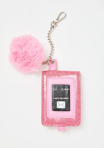 Cough-Cough I'm Sick Cell Wallet