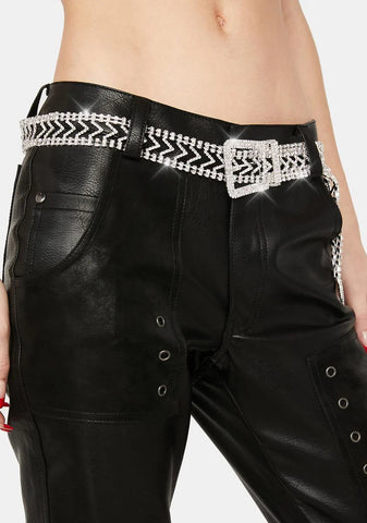 Swag Gaze Rhinestone Belt