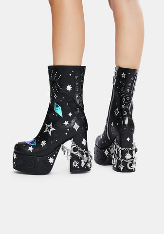 Wicked Divination Platform Boots