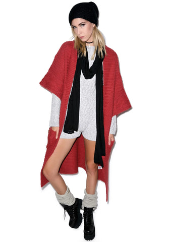 Cozy Cardigan - Light Brown