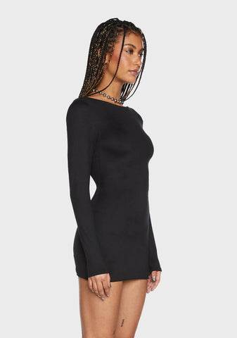 Night Catching Chills Mini Dress