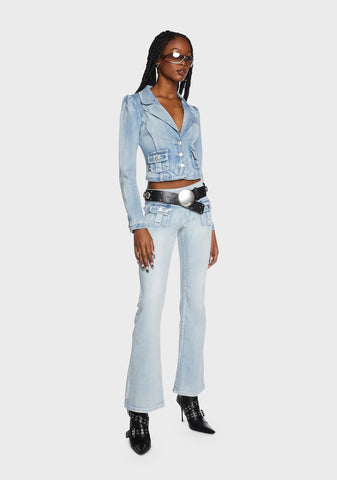 Jessica Denim Blazer