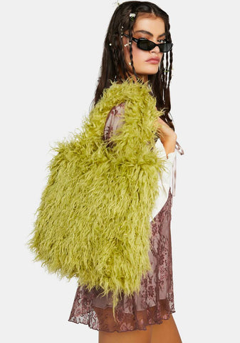 Lush Spreading Love Shaggy Tote Bag