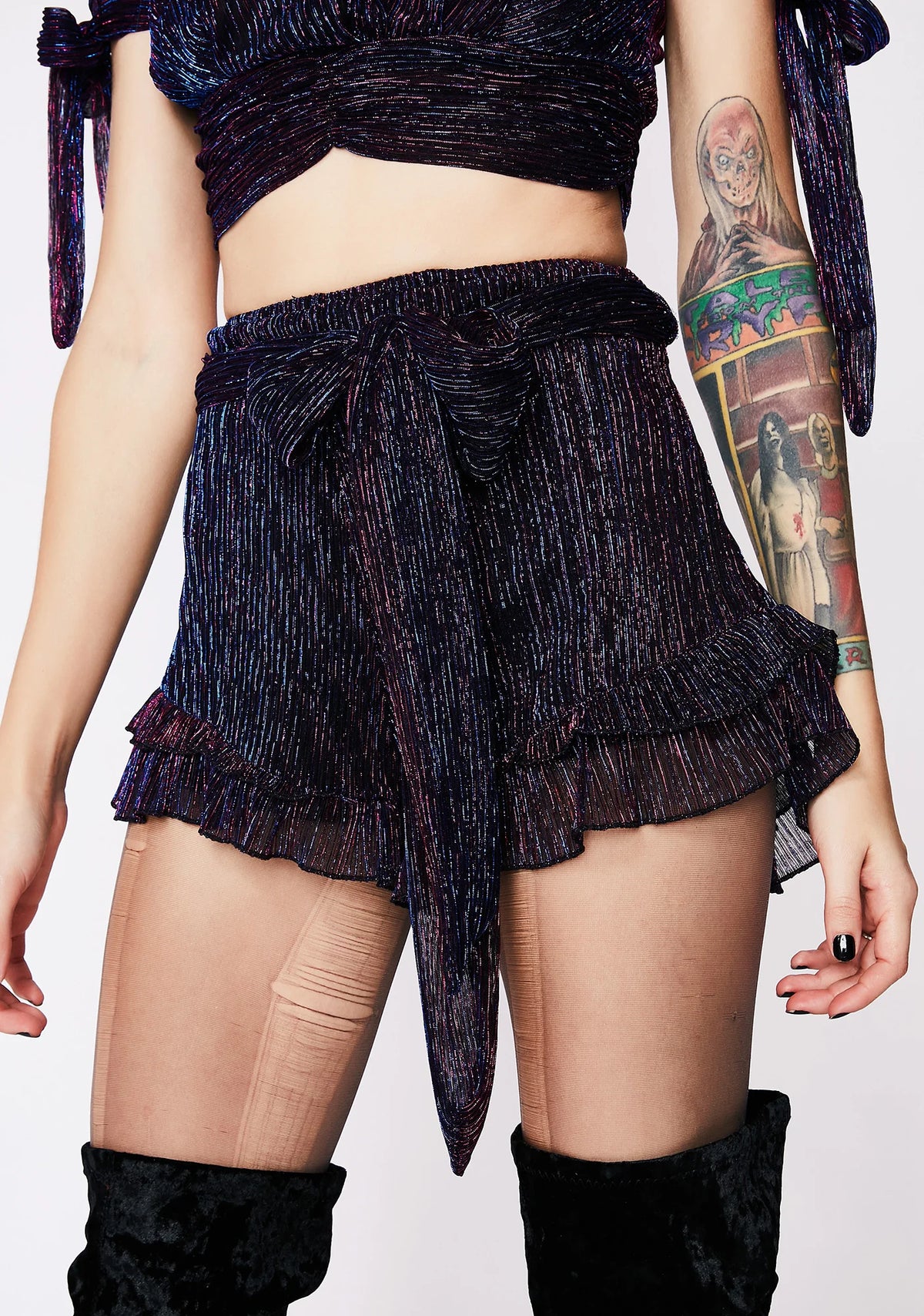 Bad & Boujee High Waisted Shorts