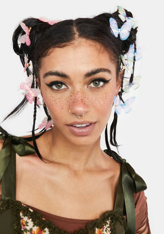 Nature's Glow Hair Clip Set