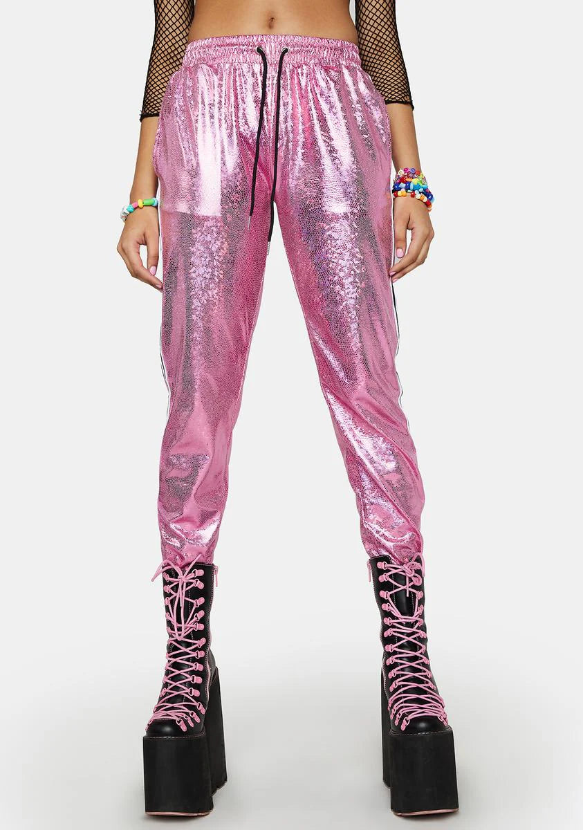 Sweet Space Voyage Glitter Joggers