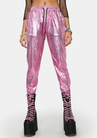 Sweet Space Voyage Glitter Joggers
