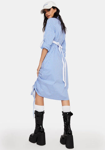 Feeling Risky Shirt Dress