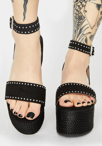 Way Above It Platform Sandals