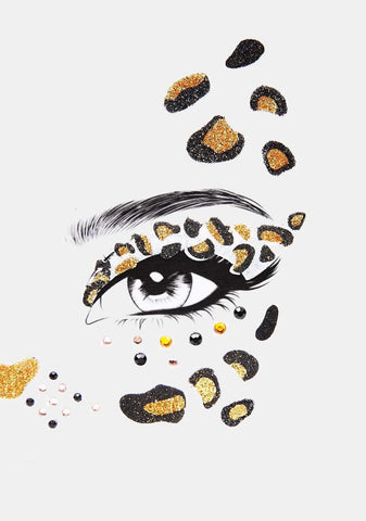 Leopard Face Stickers