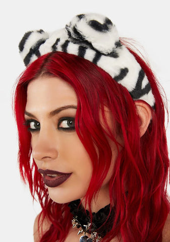 Viva La Zebra Headband