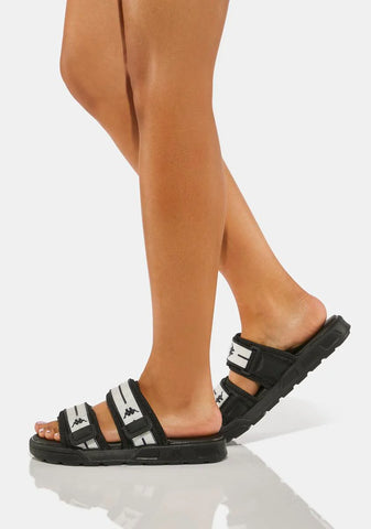Black Authentic JPN Mitel 1 Sandals
