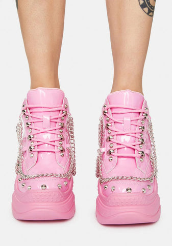 Sugar Patent Space Candy Platform Sneakers