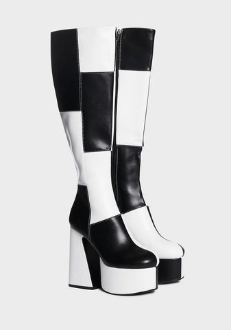 Runaway Knee High Boots