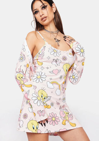 Oh So Tweet Mini Dress