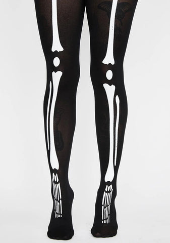 Bad To The Bone Sheer Tights