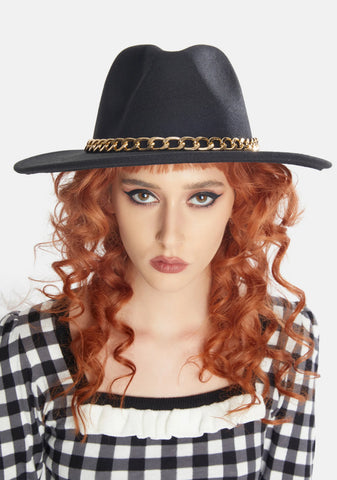 Takin' Names Felt Wide Brim Hat