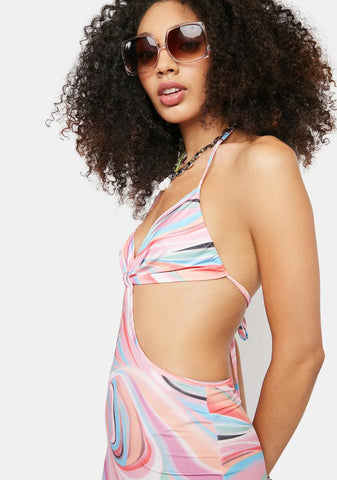 Fair And Square Maxi Dress