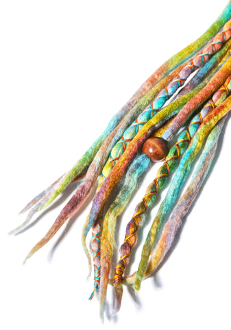 Lucky Clover Clip-In Dreadlocks