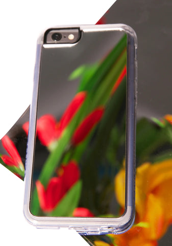 Silver Mirror iPhone Case