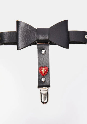 Keep Me Around Garter Set