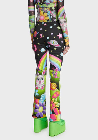 Happy Planet Graphic Pants