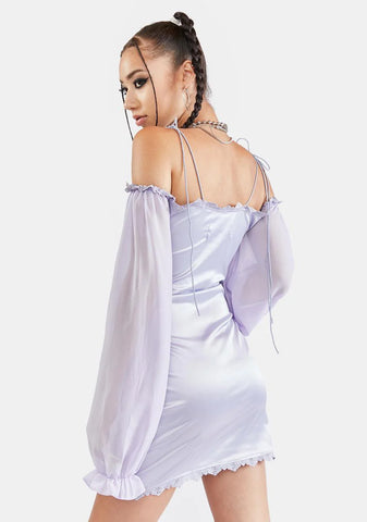 Lilac Genie Mini Dress