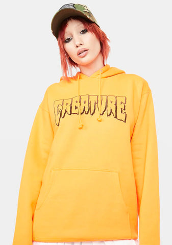 Logo Outline Graphic Hoodie