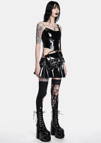 Sinfully Sacred Chain Handbag