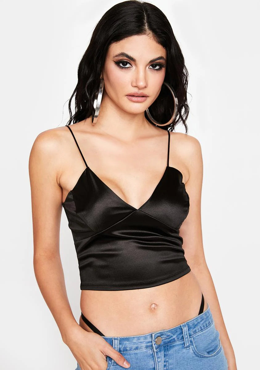 Noir So Delicate Cami Crop Top