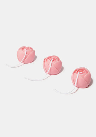 Just As Sweet Rose Candle Set