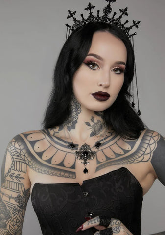 Queen Of The Dark Night Necklace