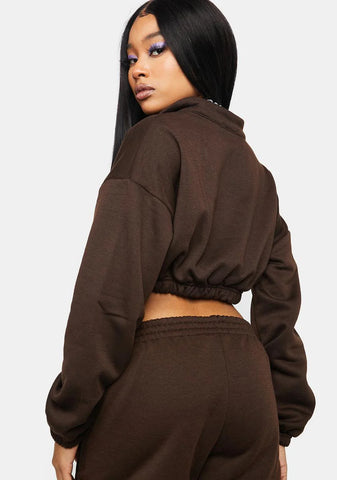 Keep Your Hopes Up Cropped Jacket