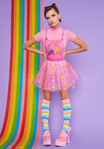 Interstellar Soulmates Pinafore Dress