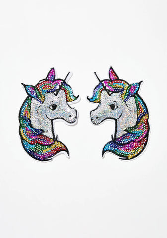 Rainbow Unicorn Nifty Nipztix Pasties