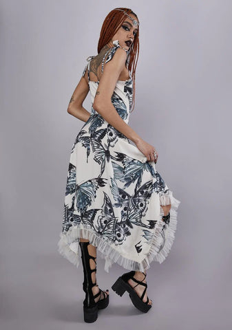 Into The Shadows Maxi Dress