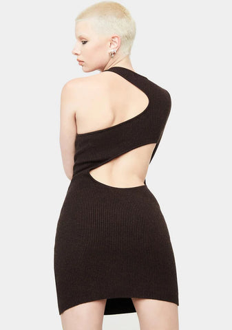 Dazed Not Confused Knit Mini Dress